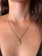 Načítať obrázok do zobrazovača galérie, Náhrdelník Hamsa – ochranná ruka