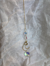 Načítať obrázok do zobrazovača galérie, Lapač slnka mesiac jeden krištáľ