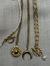 Načítať obrázok do zobrazovača galérie, 🌕 Retiazkový náhrdelník s príveskom mesačných fáz