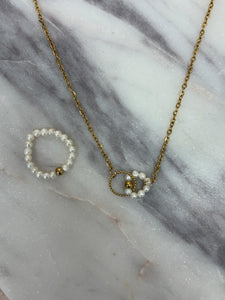 Náhrdelník CIRCLE PEARL