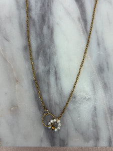 Náhrdelník CIRCLE PEARL