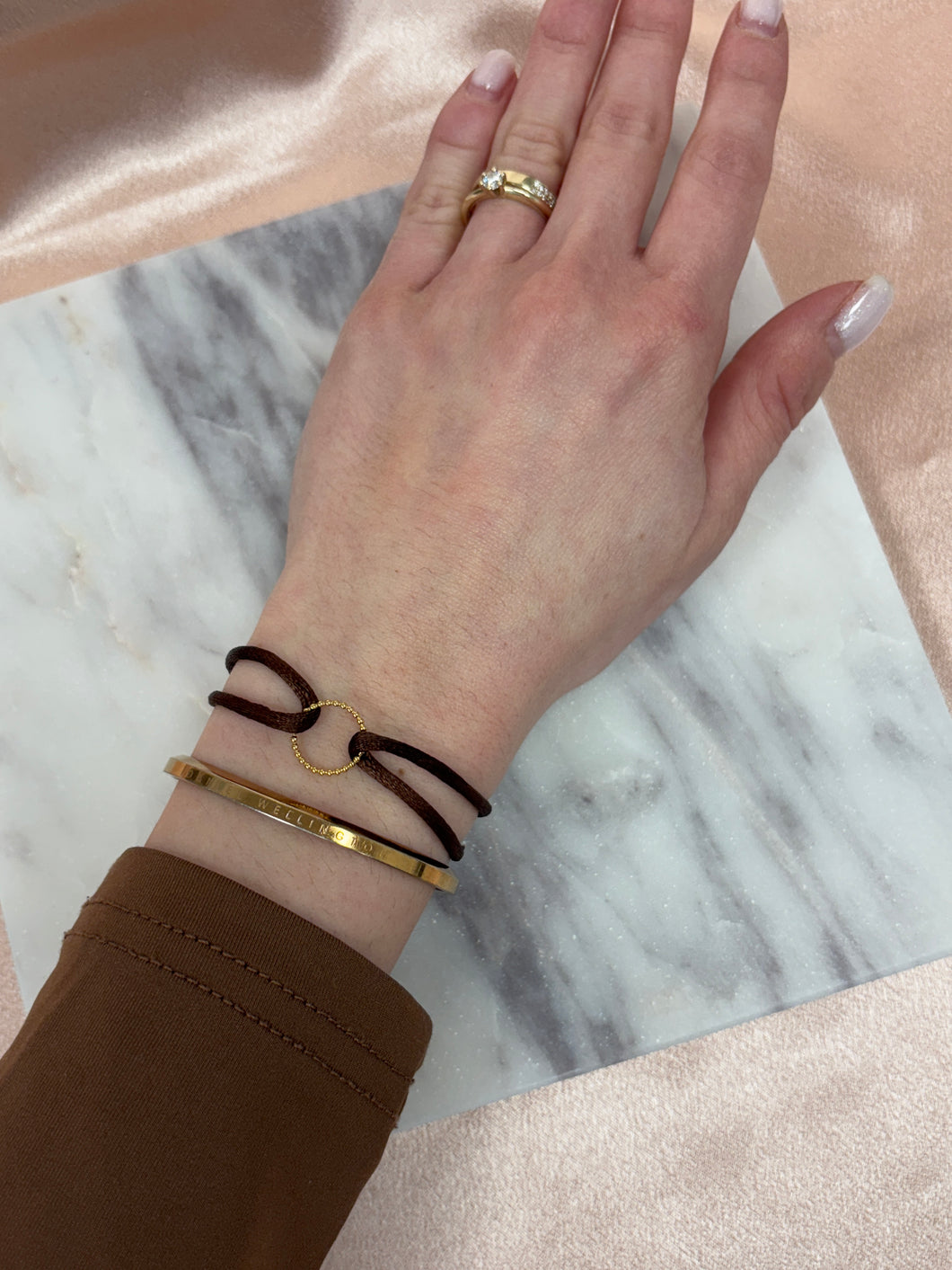 Náramok GOLD BROWN
